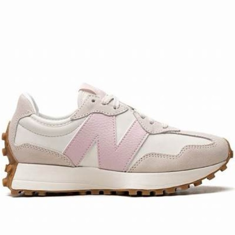 New Balance 327 Womens Sneakers Moonbeam & December sky, Size 8